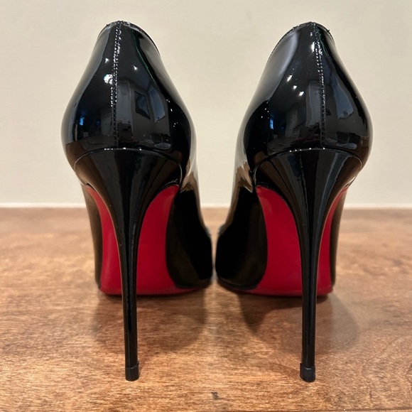 Christian Louboutin patent pigalle follies 100mm - Picture 4 of 10